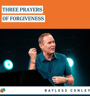 Three Prayers of Forgiveness